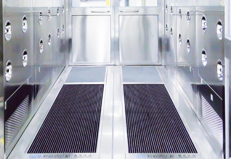 风淋室集鞋底清洗一体机