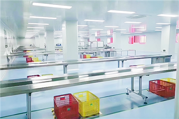 东莞口罩厂（十万级净化）生产车间