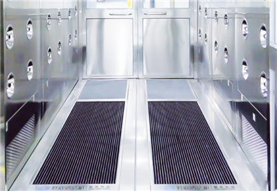 风淋室集鞋底清洗一体机